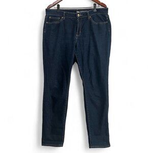 Gap Always Skinny Jeans Womens Size 14 Blue Dark Wash Denim Mid Rise